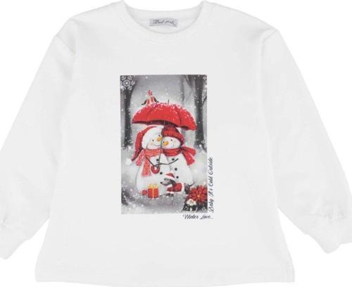 SNOWMAN BASKILI SWEATSHIRT Ekru