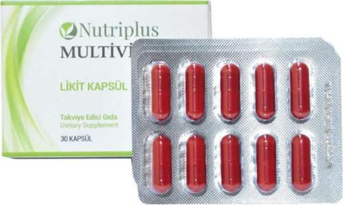 Farmasi Nutriplus Multivitamin Likit 30 Kapsül