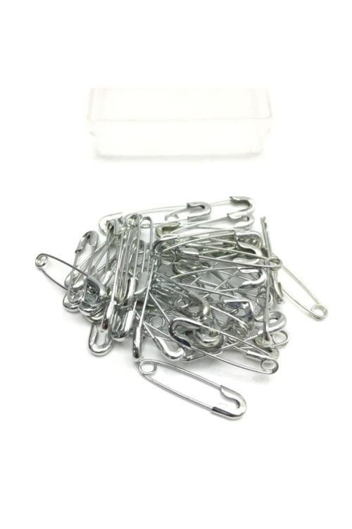 Mini Çengelli Iğne (2 Cm 1 Paket 50 Ad ) Gümüş