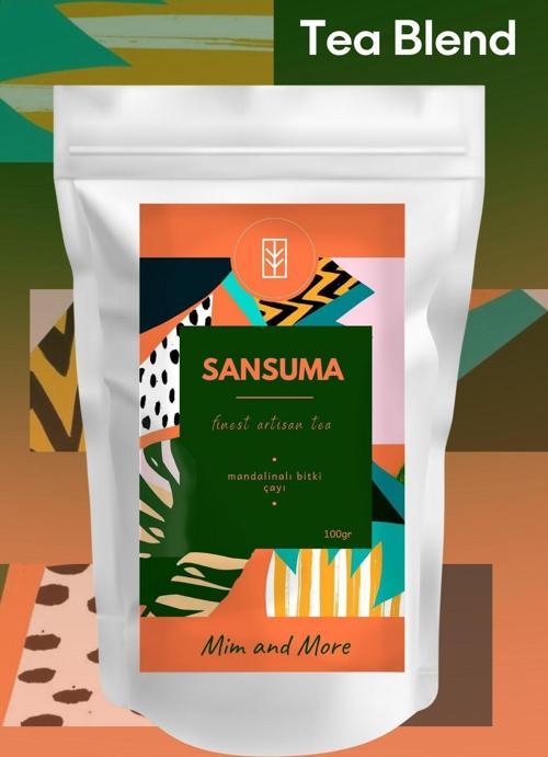 Sansuma Tea - Mandalinalı Bitki Çayı, 100 Gr