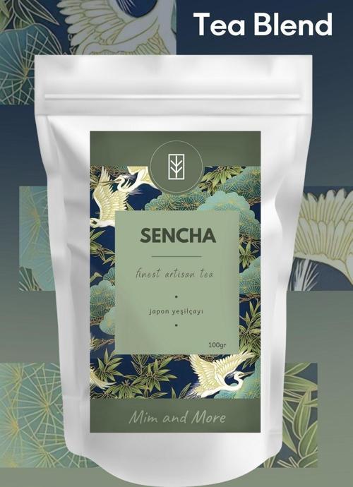 Sencha Tea - Saf Japon Yeşil Çayı, 100 Gr