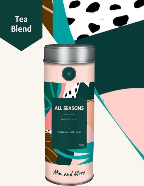 All Seasons Tea - Hibiskuslu Bitki Çayı, 50 Gr