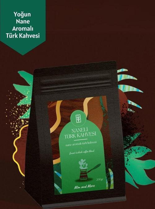 Naneli Türk Kahvesi, Nane Aromalı Türk Kahvesi, 200 Gr