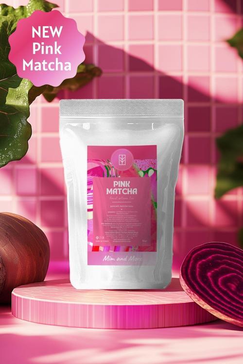 Pink Matcha - Pembe Superfood Matcha Tozu, 50 Gr