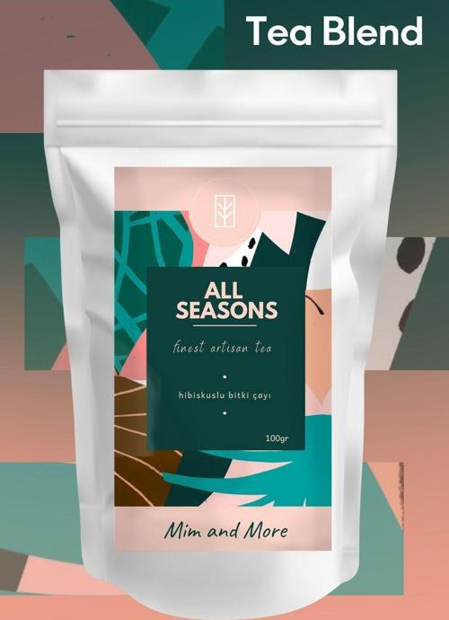 All Seasons Tea - Hibiskuslu Bitki Çayı, 100 Gr
