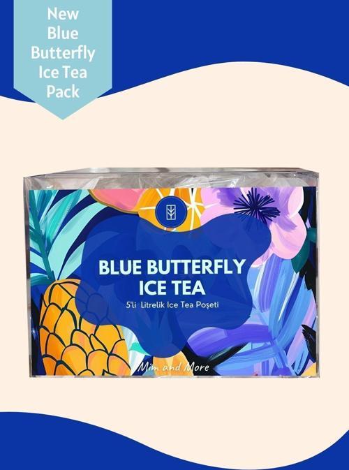 Blue Butterfly Ice Tea Pack - Soğuk Çay Paketi, 5X20 Gr