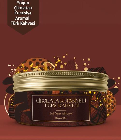 Çikolatalı Kurabiyeli Türk Kahvesi Çikolata Kurabiye Aromalı Türk Kahvesi 150 Gr