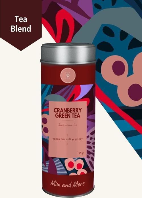 Cranberry Green Tea - Yaban Mersinli Yeşil Çay, 50 Gr