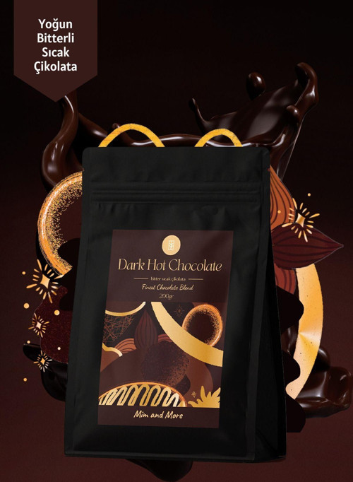 Dark Hot Chocolate - Bitter Sıcak Çikolata, 200 Gr