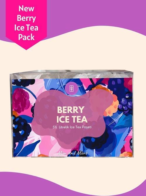 Berry Ice Tea Pack - Soğuk Çay Paketi, 5X20 Gr