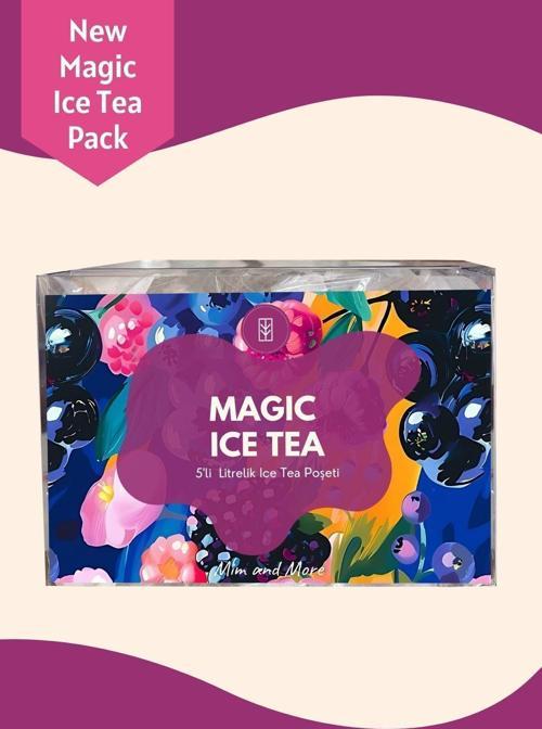 Magic Ice Tea Pack - Soğuk Çay Paketi, 5X20 Gr