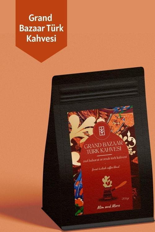 Grand Bazaar Turkish Coffee, Grand Bazaar Özel Baharat Aromalı Türk Kahvesi,200 Gr