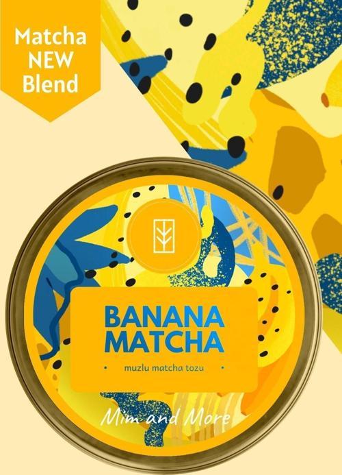 Banana Matcha - Muz Aromalı Matcha, 25 Gr