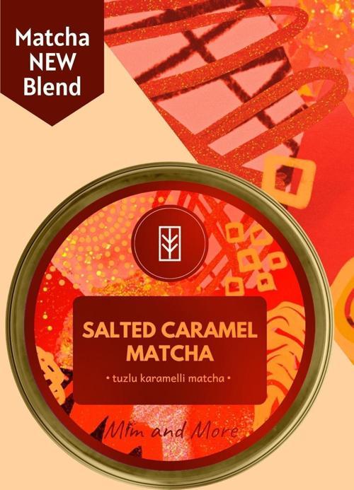 Salted Caramel Matcha - Tuzlu Karamel Aromalı Matcha, 25 Gr