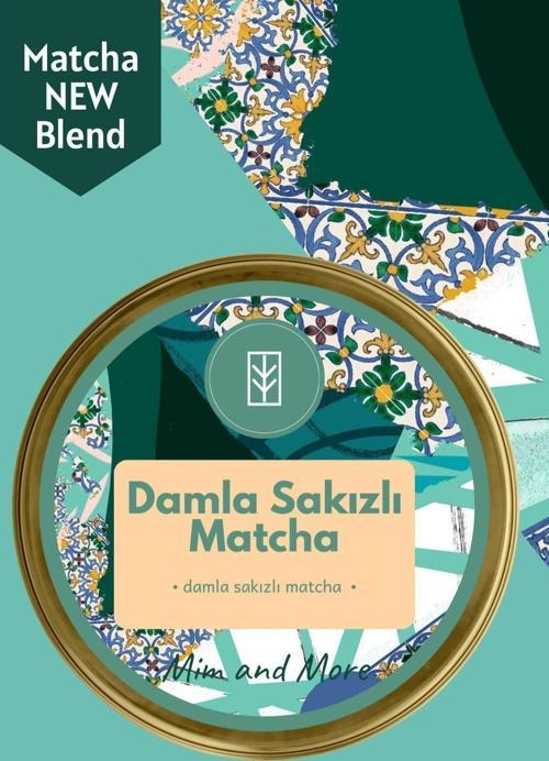 Mastic Gum Matcha - Damla Sakız Aromalı Matcha, 25 Gr