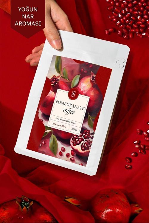 Pomegranate Coffee - Nar Aromalı Filtre Kahve, 200 Gr