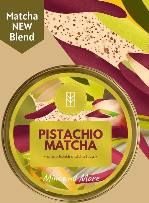 Pistachio Matcha - Antep Fıstığı Aromalı Matcha, 25 Gr