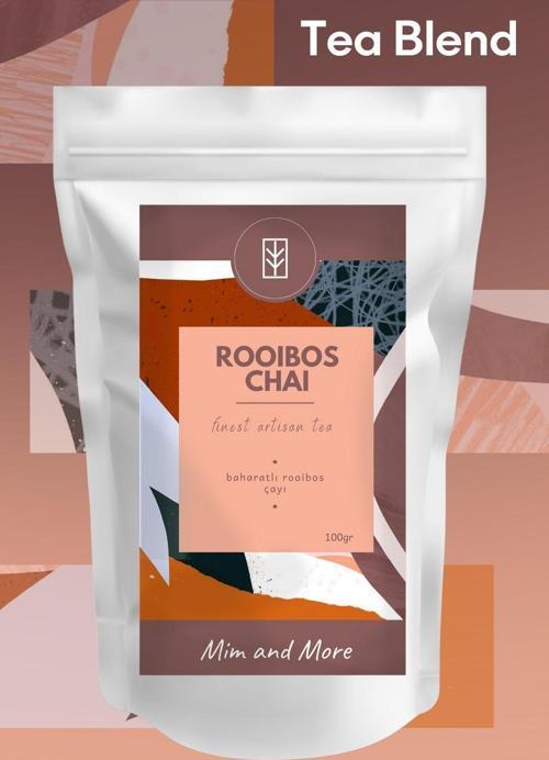 Rooibos Chai Tea - Baharatlı Rooibos Çayı, 100 Gr