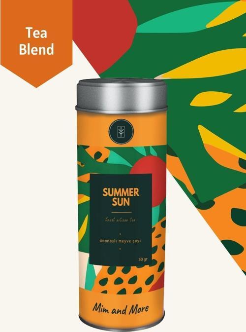 Summer Sun Tea - Ananaslı Meyve Çayı, 50 Gr
