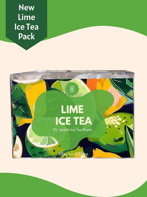 Lime Ice Tea Pack - Soğuk Çay Paketi, 5X20 Gr