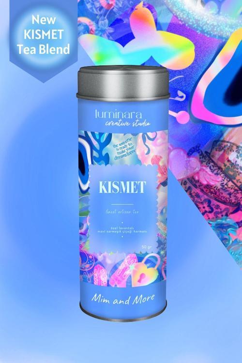 Luminara Studio X Kısmet Tea - Lavantalı Mavi Sarmaşık Çiçeği Harmanı, 50 Gr