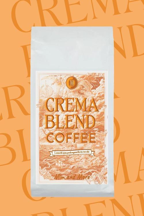 Crema Blend Coffee Çekirdek Kahve, 1 Kg