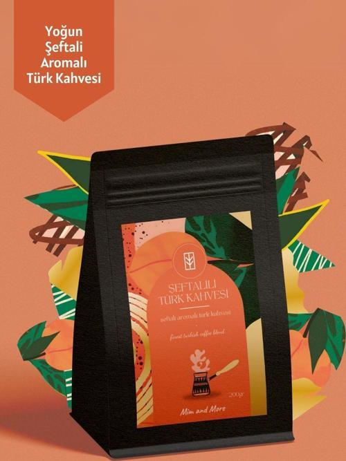 Şeftalili Türk Kahvesi, Şeftali Aromalı Türk Kahvesi, 200 Gr