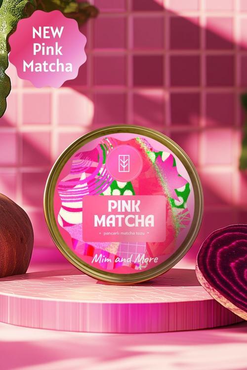 Pink Matcha - Pembe Superfood Matcha Tozu, 25 Gr