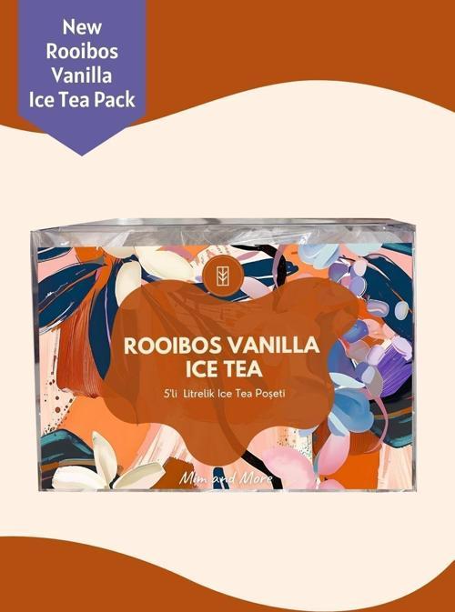 Rooibos Vanilla Ice Tea Pack - Soğuk Çay Paketi, 5X20 Gr