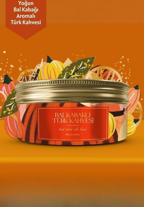 Pumpkin Turkish Coffee - Bal Kabağı Aromalı Türk Kahvesi, 150 Gr