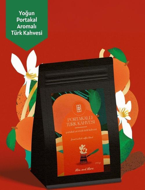 Portakallı Türk Kahvesi, Portakal Aromalı Türk Kahvesi, 200 Gr