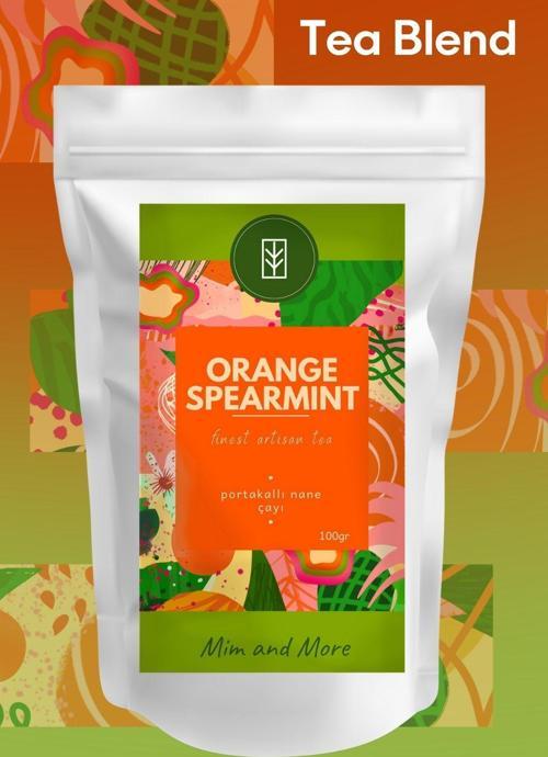 Orange Spearmint Tea - Portakallı Nane Çayı, 100 Gr