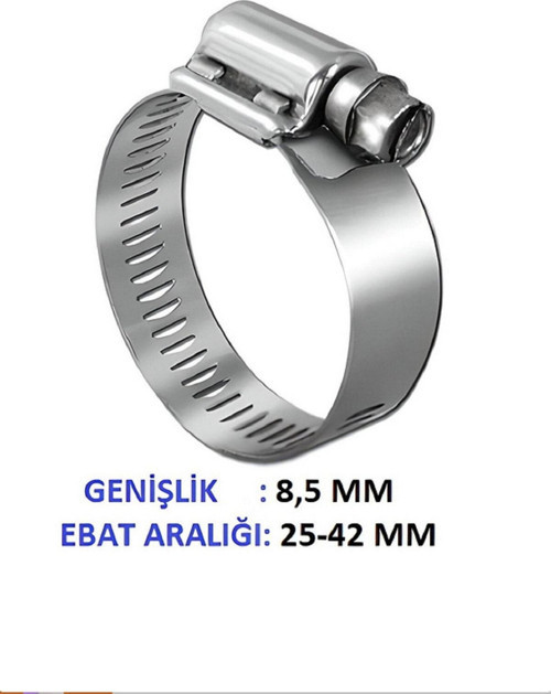 Hortum Kelepçesi 25*42 8 Mm (1 Adet)