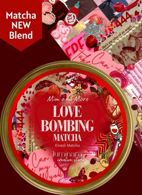 Luminara Studio X Love Bombing Matcha - Kiraz Aromalı Matcha, 25 Gr