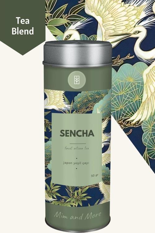Sencha Tea - Saf Japon Yeşil Çayı, 50 Gr
