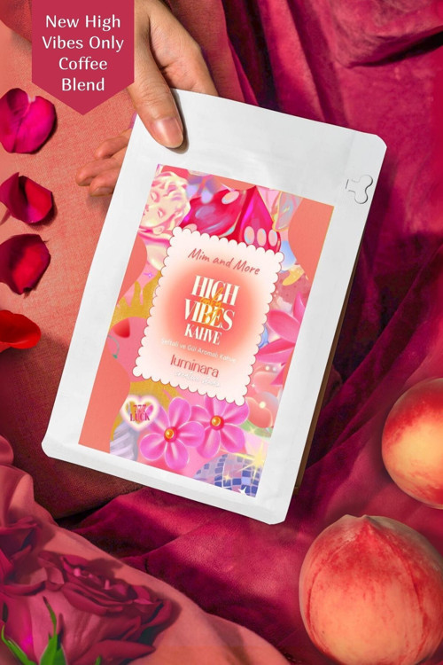 Luminara Studio X High Vibes Only Peach & Rose Coffee