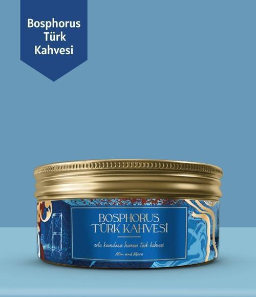 Bosphorus Turkish Coffee, Bosphorus Orta Kavrulmuş Harman Türk Kahvesi, 150 Gr