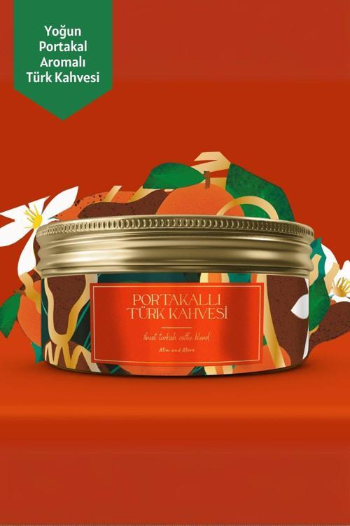 Portakallı Türk Kahvesi, Portakal Aromalı Türk Kahvesi,150 Gr