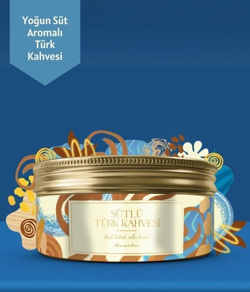 Sütlü Türk Kahvesi, Süt Aromalı Türk Kahvesi,150 Gr