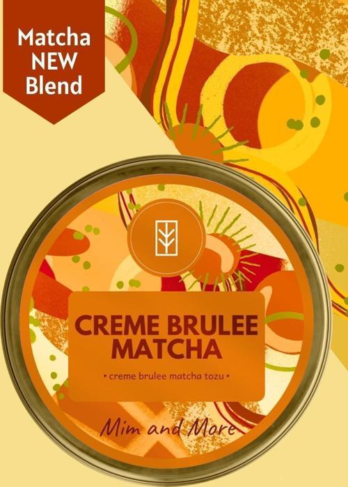 Creme Brûlée Matcha - Crème Brûlée Aromalı Matcha, 25 Gr