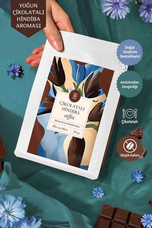 Chocolate Chicory Coffee - Çikolata Aromalı Hindiba Öğütülmüş Filtre Kahve, 200 Gr