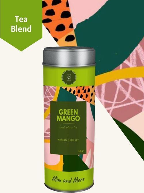Green Mango Tea - Mangolu Yeşil Çay, 50 Gr