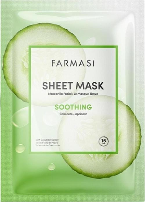 Soothıng Salatalıklı Kağıt Maske
