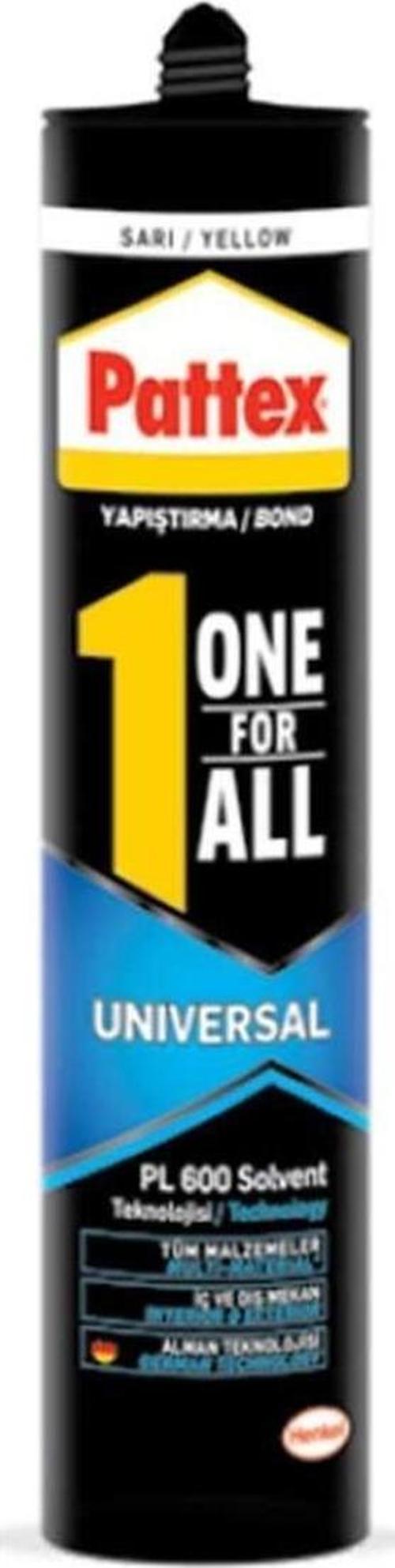 One For All Universal Pl600 Montaj Yapıştırıcısı 300Ml Süper Güçlü Yapıştırıcı