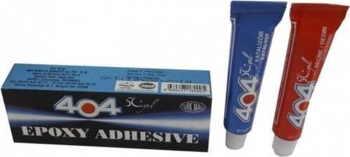 404 Plastik ,Çelik, Cam, Porselen ,Tahta Yapıştırıcı No:1 16 Gram