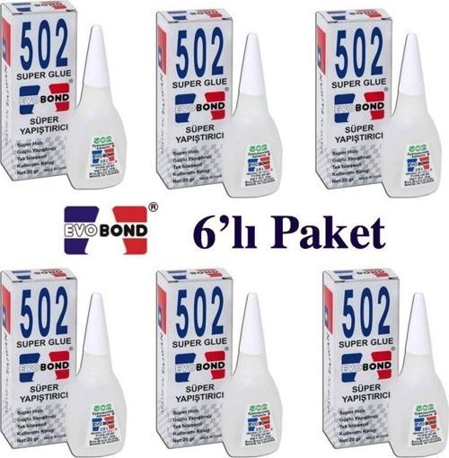 502 Japon Yapıştırıcısı 6 Adet