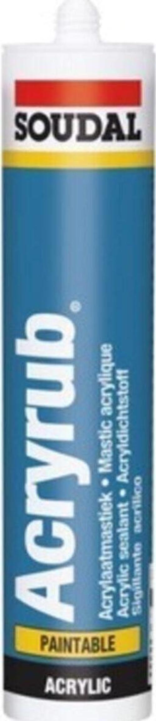 Silikonize Mastik Acryrub Antrasit Gri 500Gr