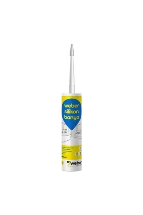 Kararmayan, Küflenmeyen Antibakteriyel Banyo Silikonu (Şeffaf) 280 Ml Silikon Banyo