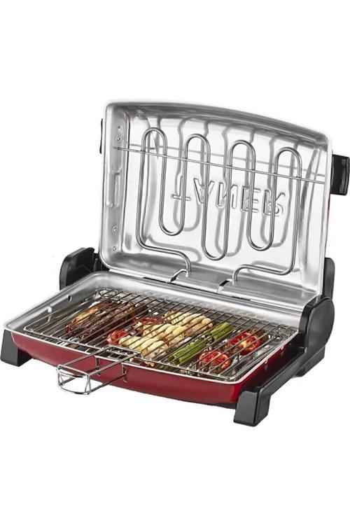 Kebapçı Elektrikli Izgara Mangal Barbekü Çift Telli Büyük Boy