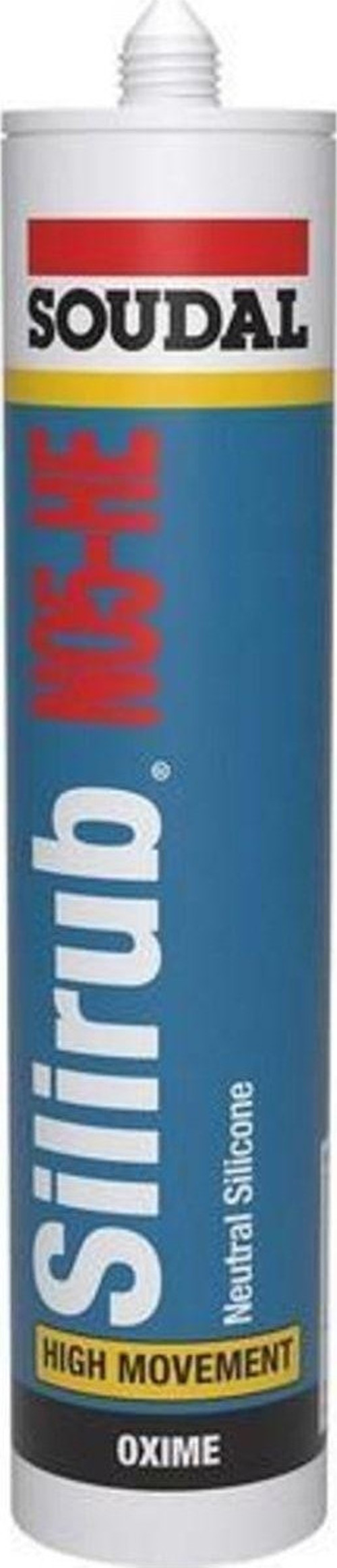 Silirub No5-He Nötr Dış Cephe Silikonu 300 Ml Siyah